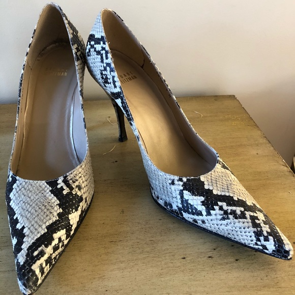 Stuart Weitzman vintage snakeskin pumps - Picture 2 of 7